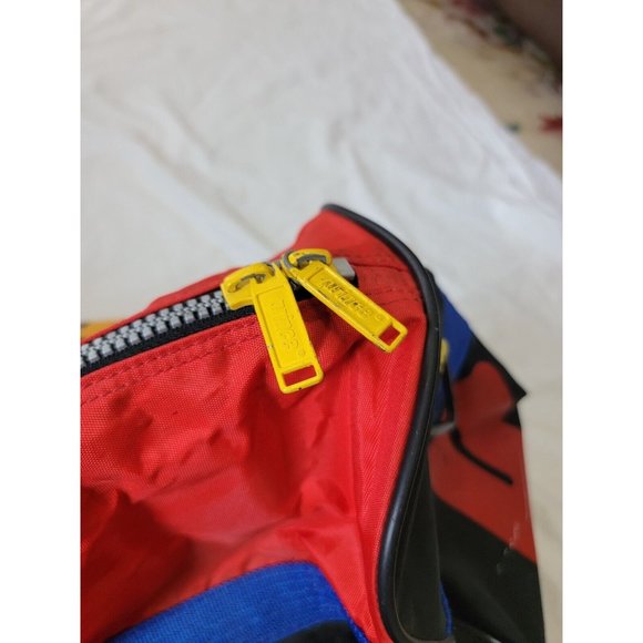 Vtg 90’s Prince Tennis Racquet Gym Travel Tour Duffle Bag Multi-Color 32x12.5x10 - Picture 11 of 12